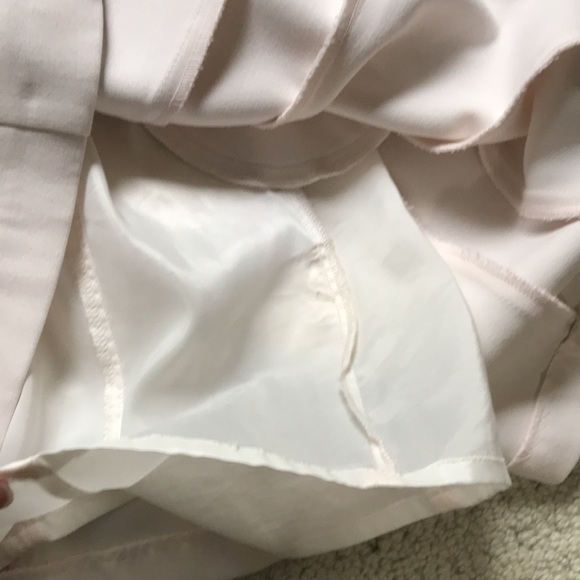 REISS UK Myrtle Godet Flared Short Sleeved Dress Natural size 4 Like New - Picture 8 of 12